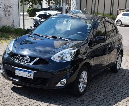 NISSAN MARCH 1.6 SV 16V FLEX 4P MANUAL NISSAN MARCH 1.6 SV 16V FLEX 4P MANUAL